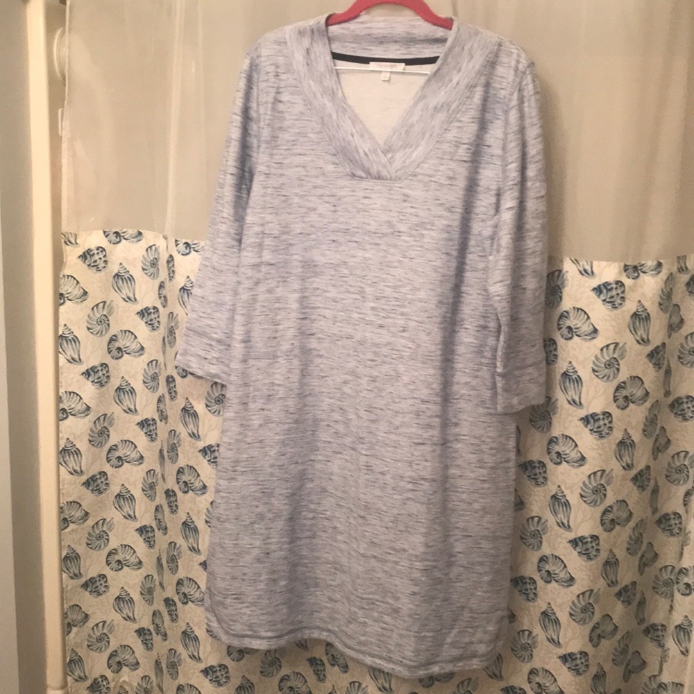 TALBOTS LIGHT BLUE DRESS NWOT SZ L